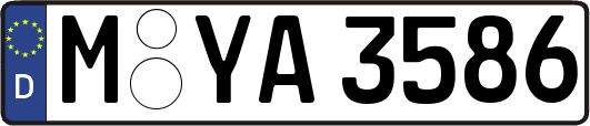 M-YA3586