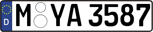 M-YA3587