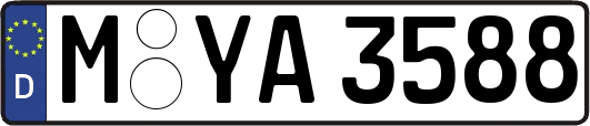 M-YA3588