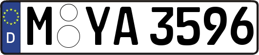 M-YA3596