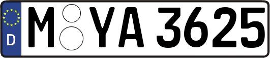 M-YA3625