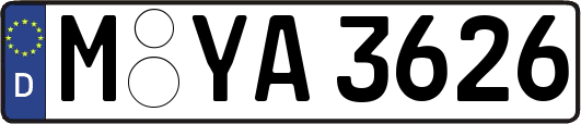 M-YA3626
