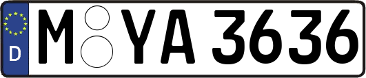 M-YA3636