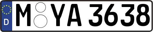 M-YA3638