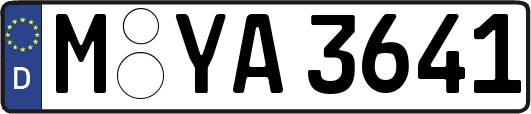 M-YA3641