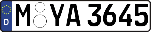 M-YA3645
