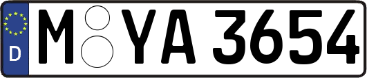 M-YA3654