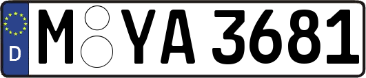 M-YA3681