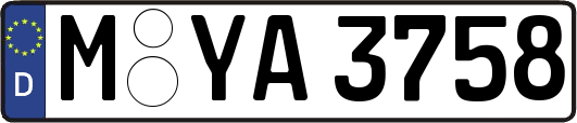 M-YA3758