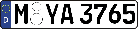 M-YA3765