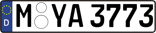 M-YA3773