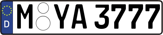 M-YA3777