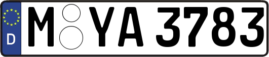 M-YA3783