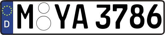 M-YA3786