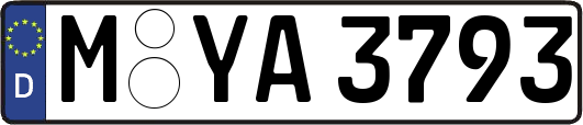 M-YA3793