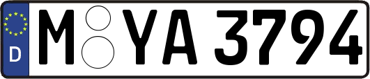 M-YA3794
