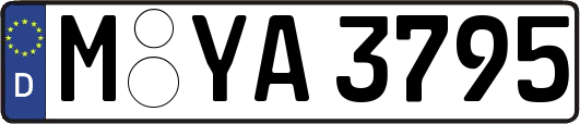 M-YA3795
