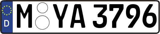M-YA3796