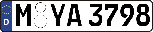 M-YA3798