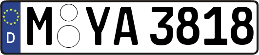M-YA3818