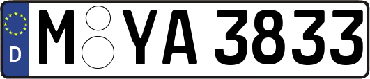 M-YA3833