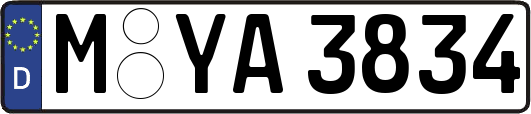 M-YA3834