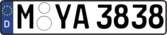 M-YA3838