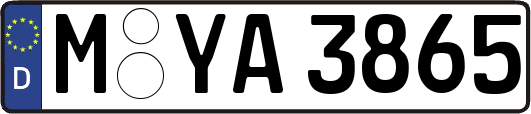 M-YA3865
