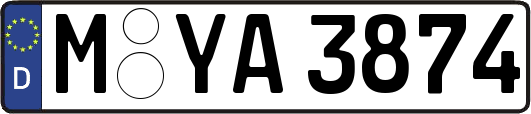 M-YA3874