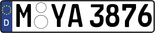 M-YA3876