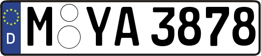 M-YA3878