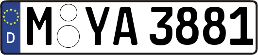 M-YA3881