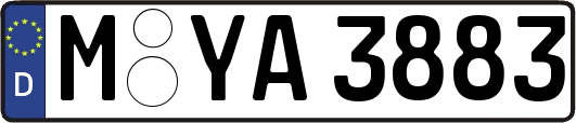 M-YA3883