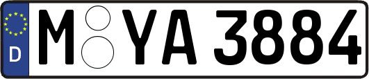 M-YA3884