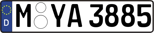 M-YA3885