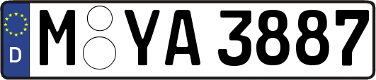 M-YA3887