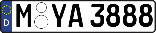 M-YA3888