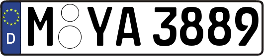 M-YA3889
