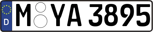 M-YA3895