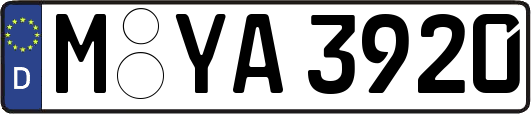 M-YA3920