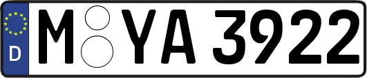 M-YA3922