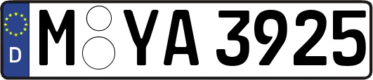 M-YA3925
