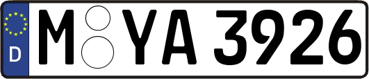 M-YA3926