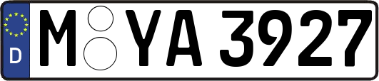 M-YA3927