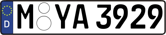 M-YA3929