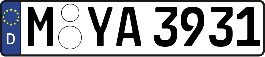 M-YA3931