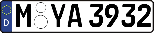 M-YA3932
