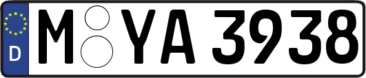 M-YA3938