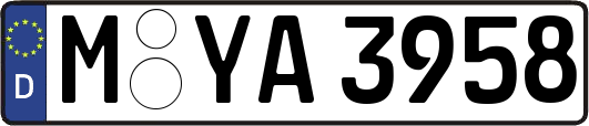 M-YA3958