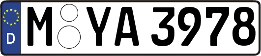 M-YA3978